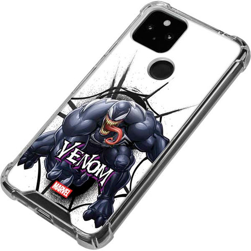 Marvel Venom Reaching Forward Google Pixel 4a 5G Clear Case